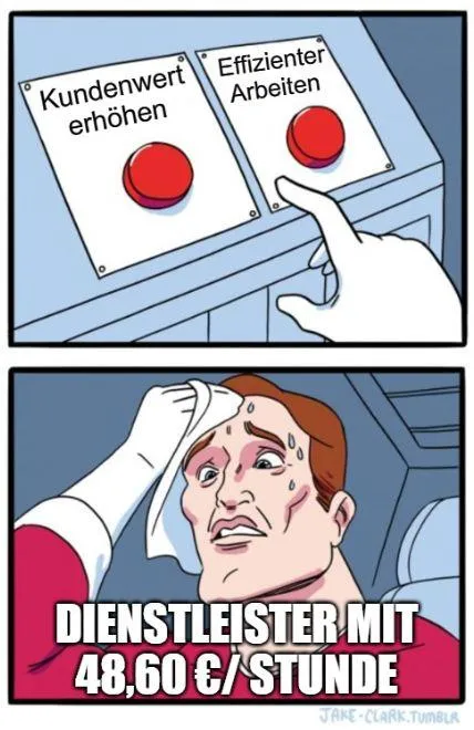 Ist dein Stundensatz auch 48,60 €? - ein Artikel von IMPACTxperience - Timon Leu - Customer Success