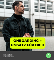 IMPACTxperience - Timon Leu - Customer Success Mit deinem OnboardingGeld verdienen Bild